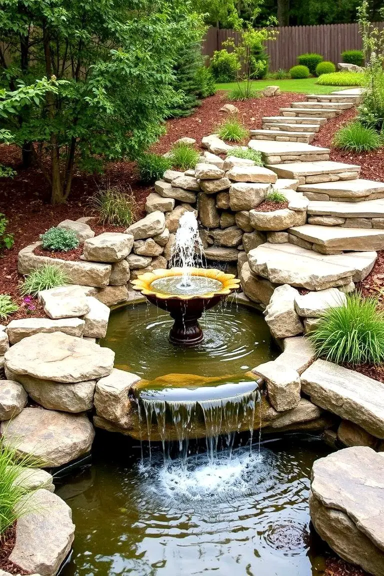 Serene Water Feature Design