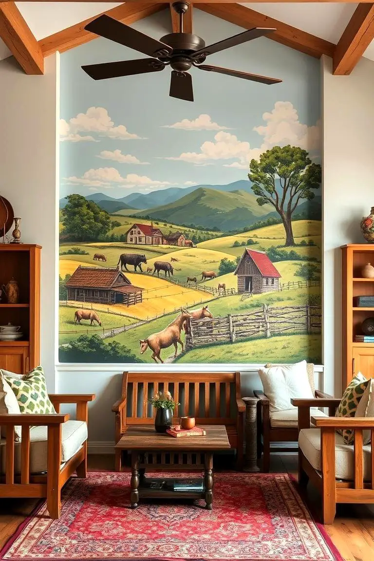 Hand-Painted Murals