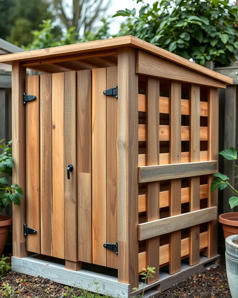 Rustic Pallet Shed