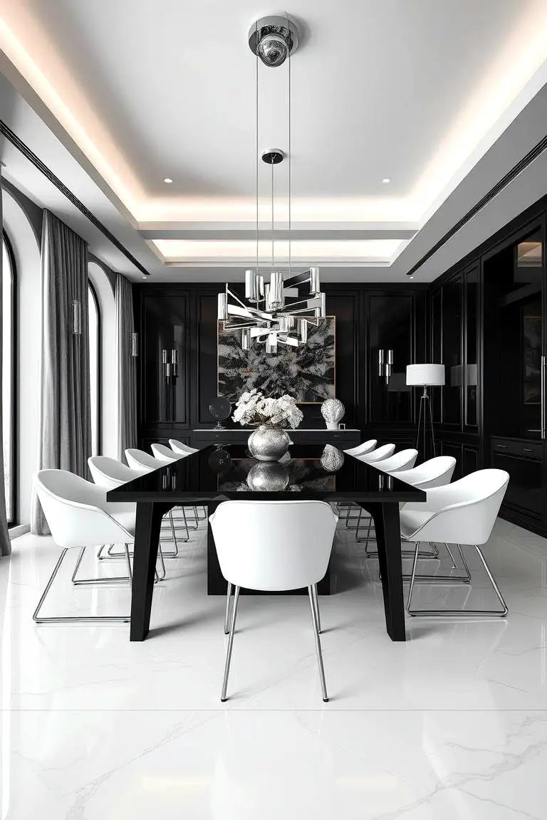 Chic Black & White Luxury