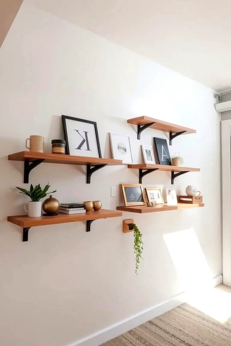Floating Shelves Display