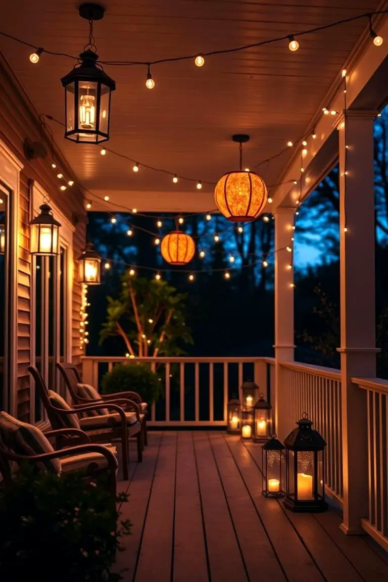 Nighttime Ambience with Lanterns