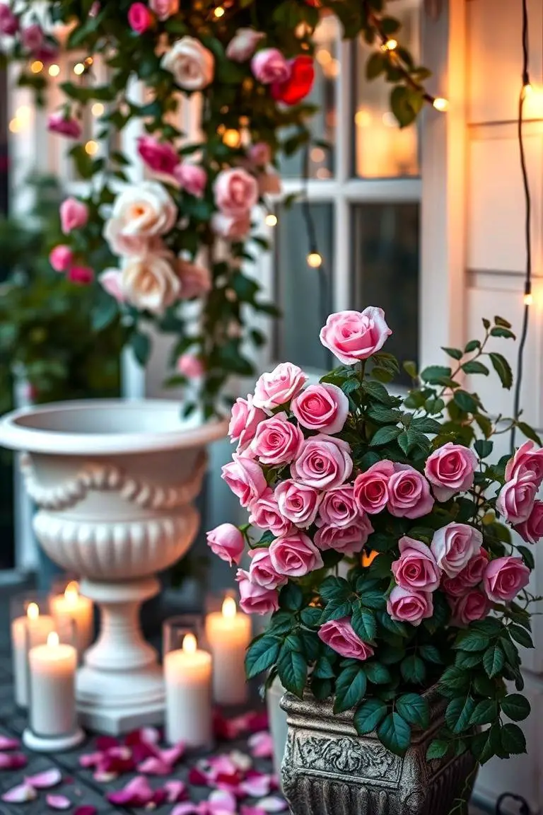 Romantic Garden Container