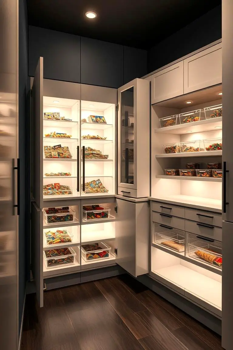 Built-in Cabinet Organizers