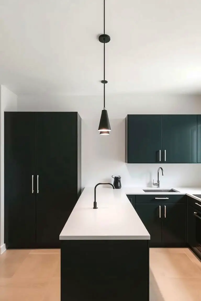 Minimalist Dark Green Vibe