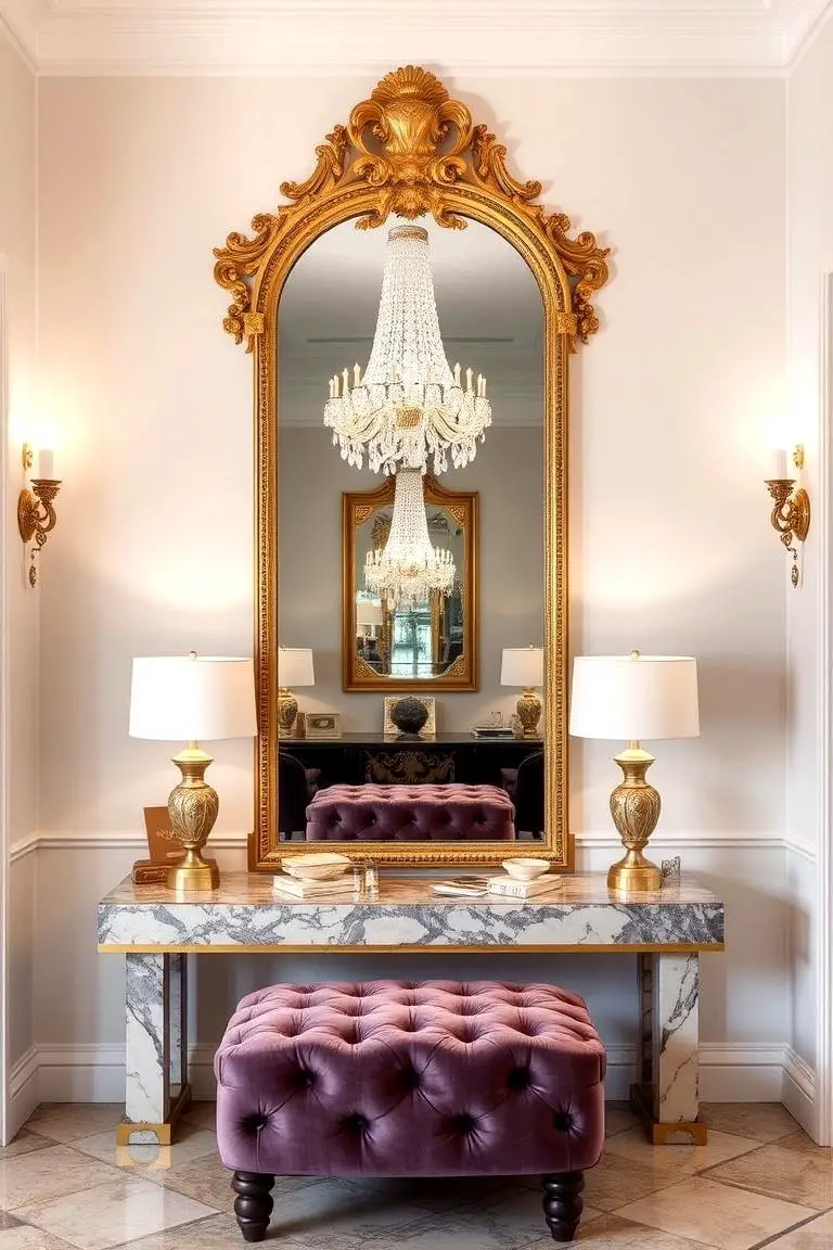 Luxurious Mirror Feature