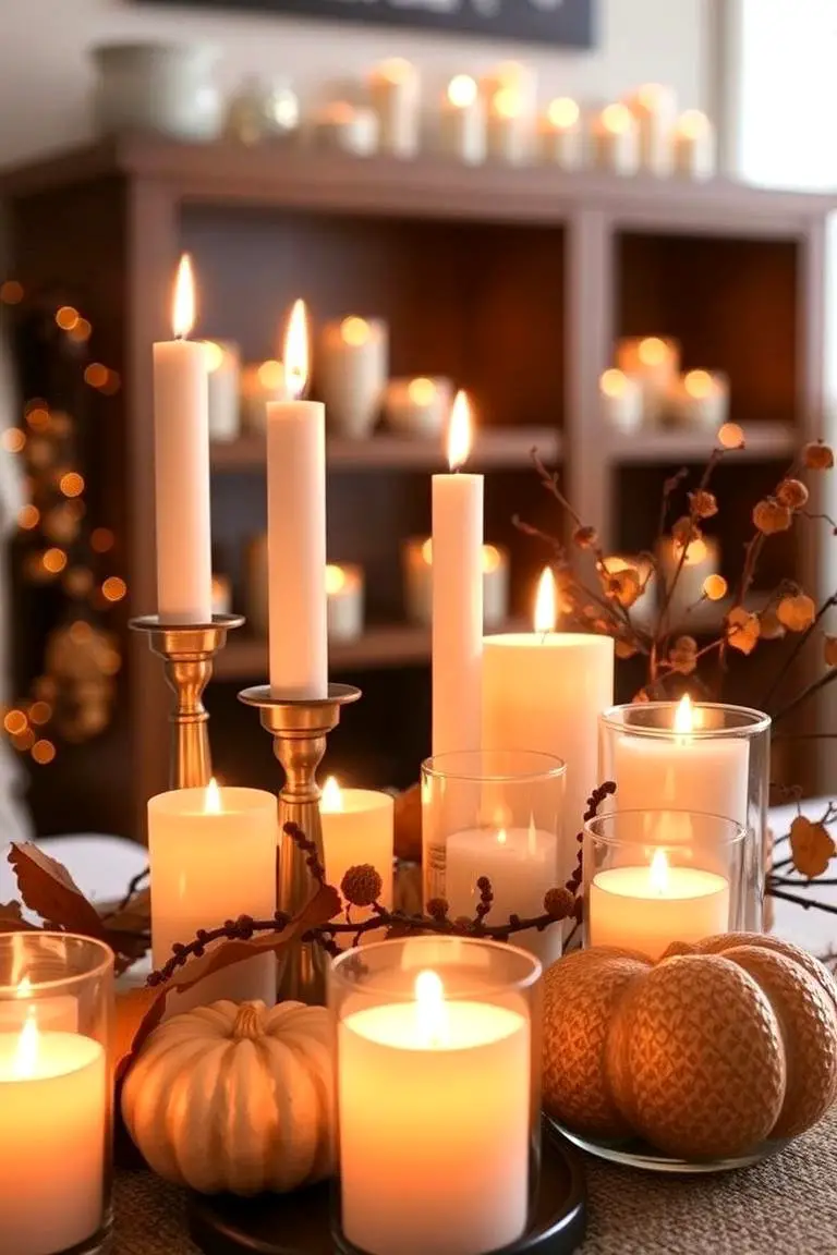 Ambient Candlelit Displays