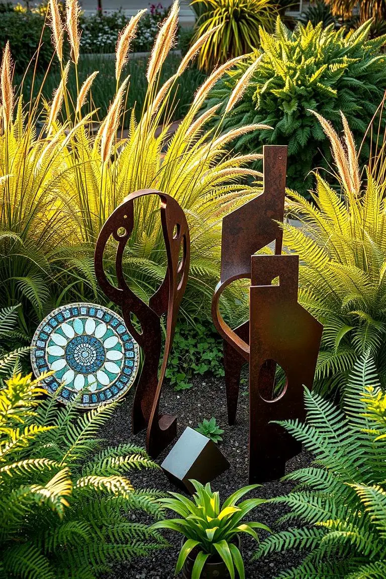 Artistic Garden Installations