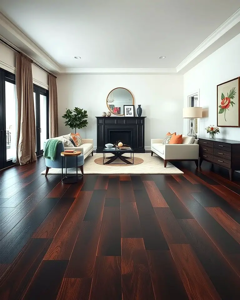 Dark Espresso Wood Floors
