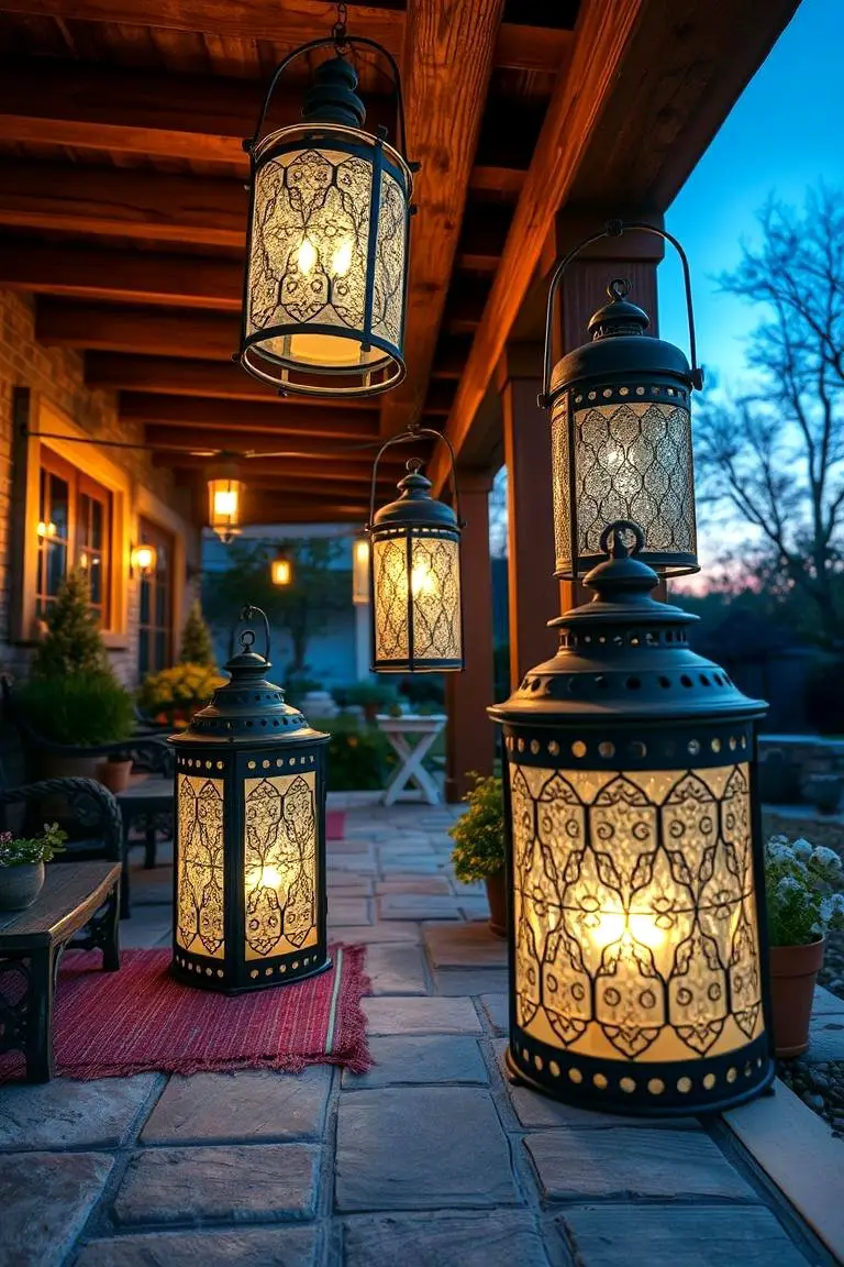 Rustic Lantern Charm