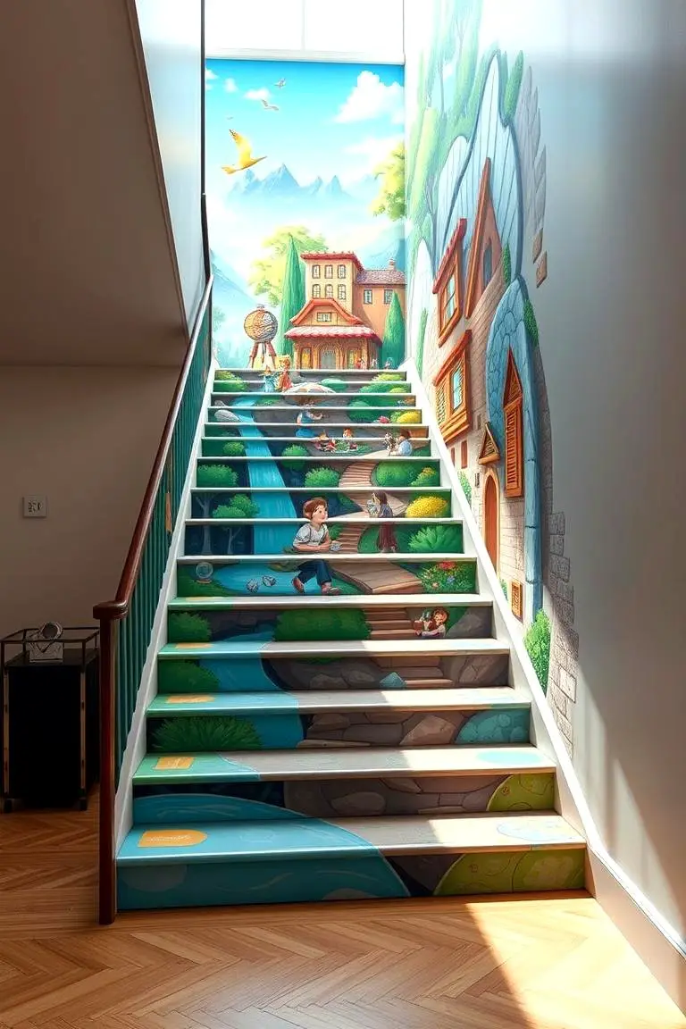 Staircase Storyboard