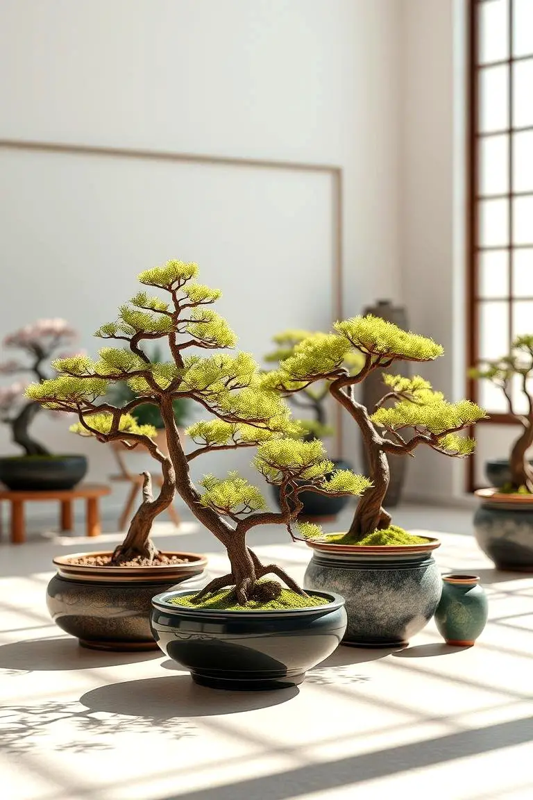 Bonsai Display Area