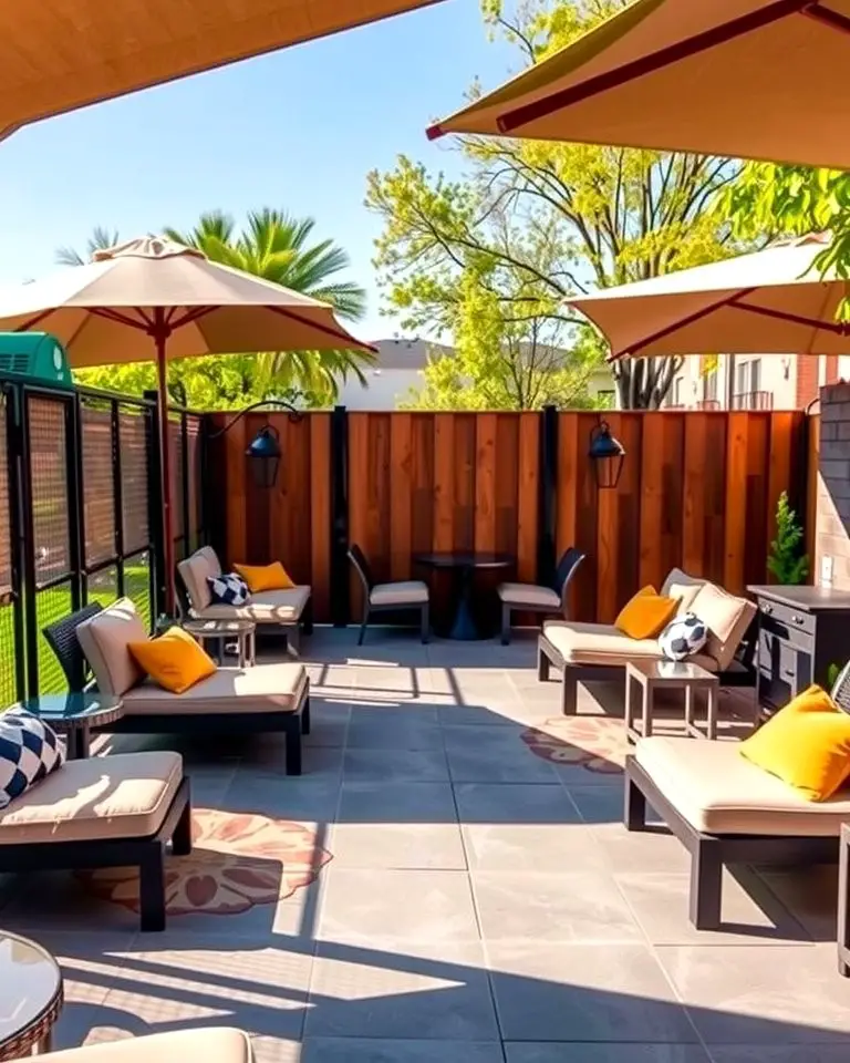 Outdoor Dog Lounge