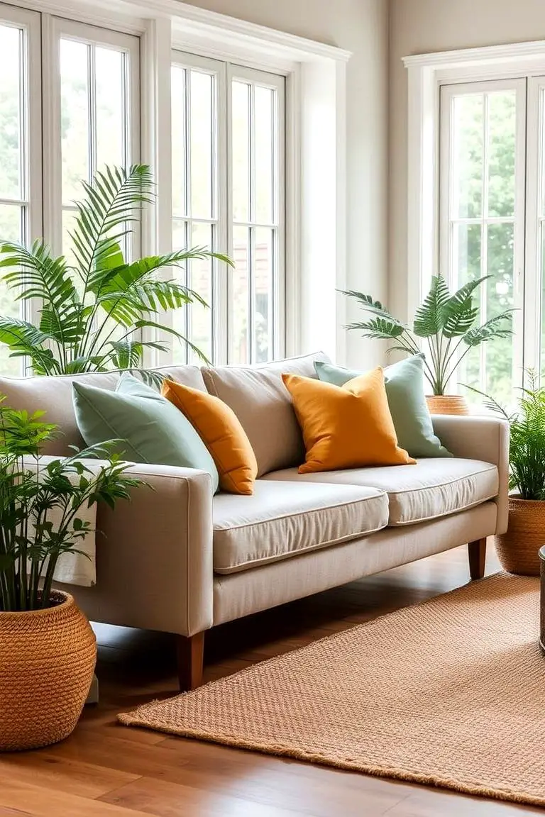 Earthy Decorative Pillows