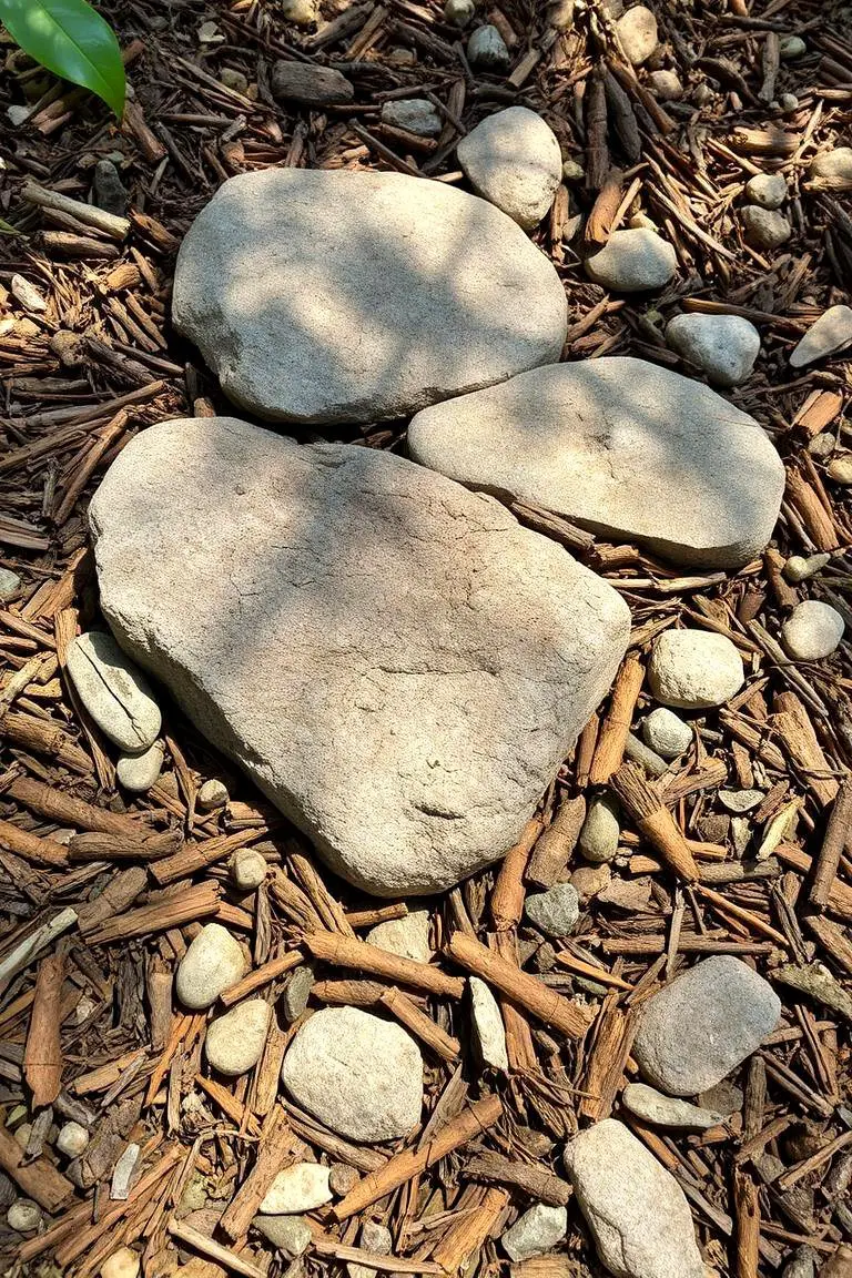 Organic Mulch Arrangements