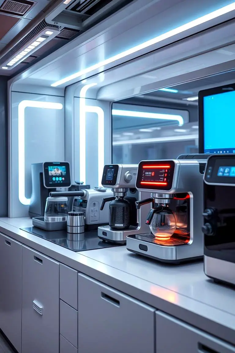 High-Tech Coffee Station