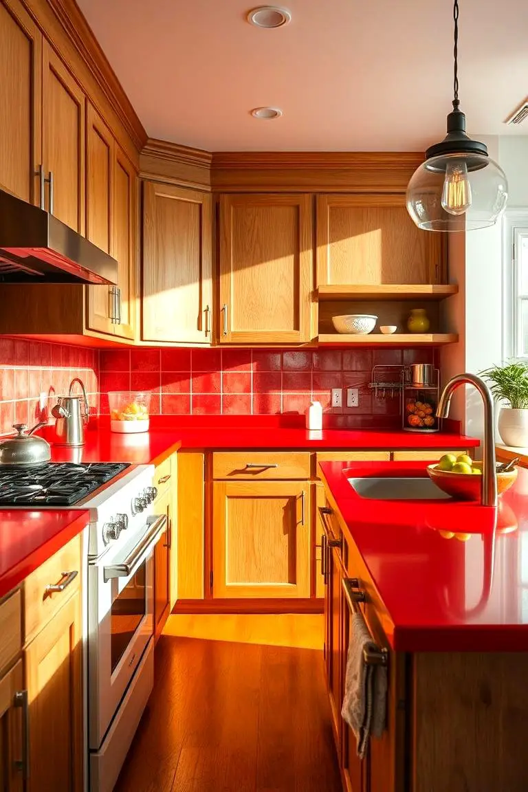 Vibrant Red Statements
