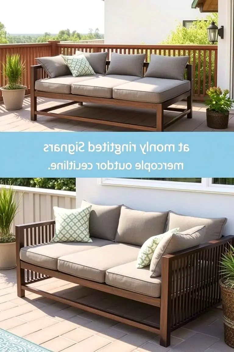 Convertible Outdoor Sofa Bed