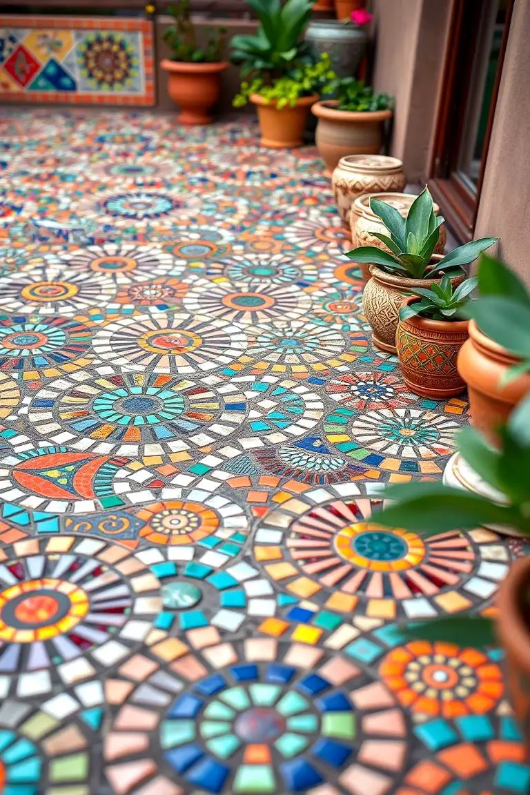 Vibrant Mosaic Patterns