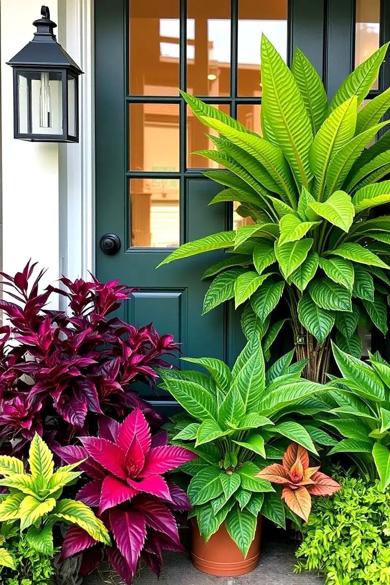 Bold Foliage Displays