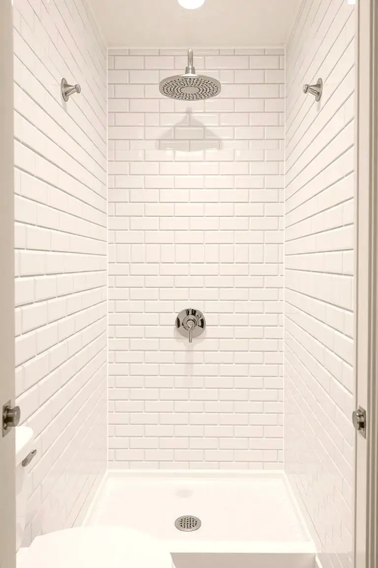 Classic Subway Tile Shower