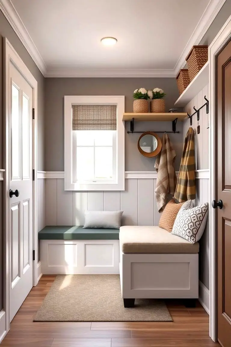 Entryway Storage Ottoman