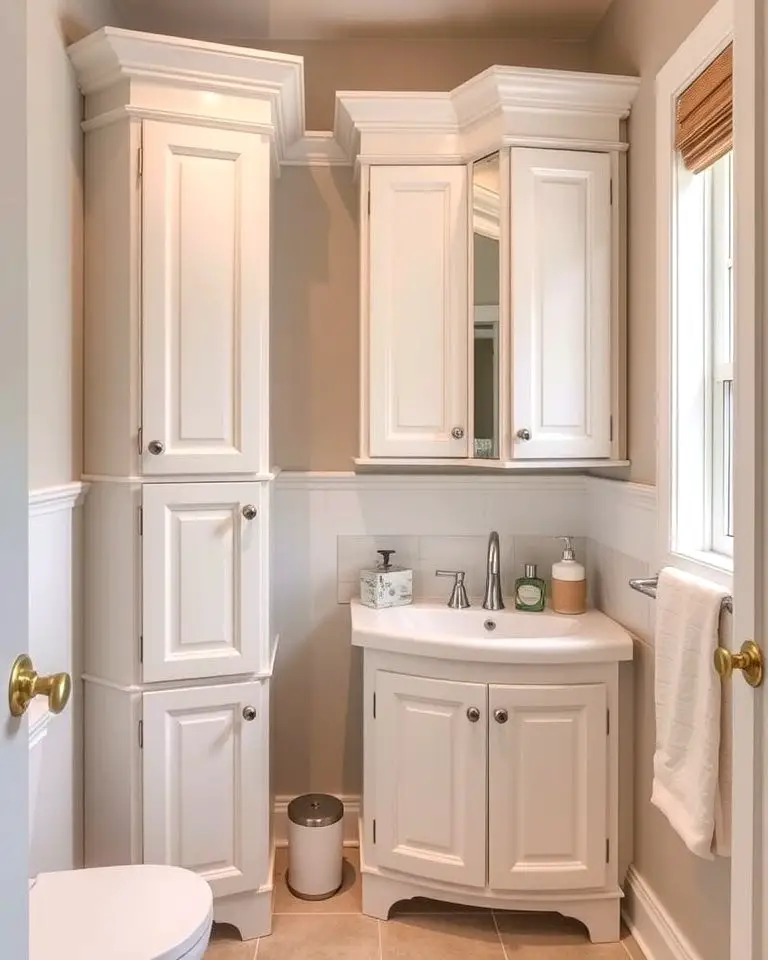 Corner Cabinets to Maximize Space
