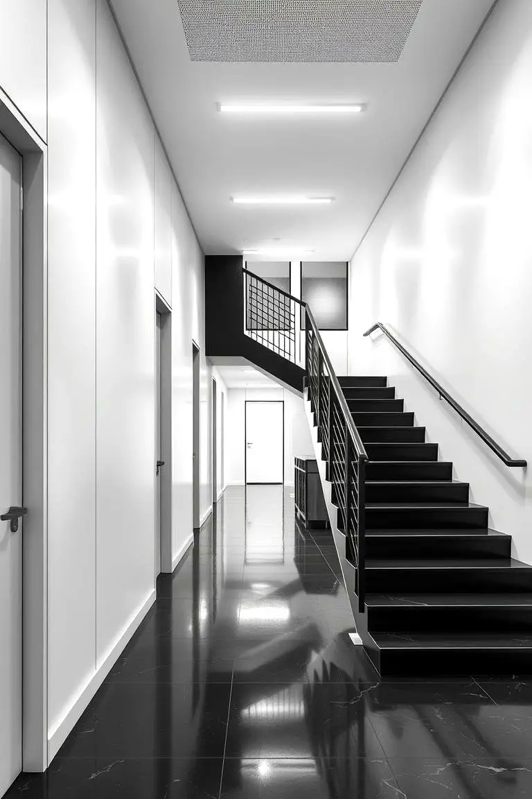 Contemporary Staircase Accents