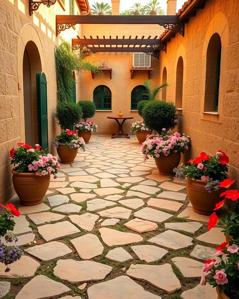 Rustic Stone Pathways