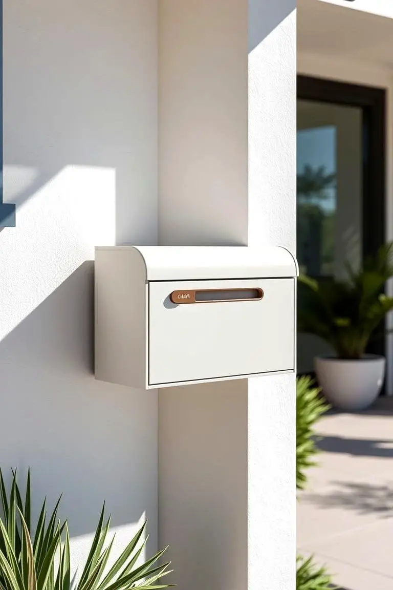 Modern Minimalist Mailbox Design