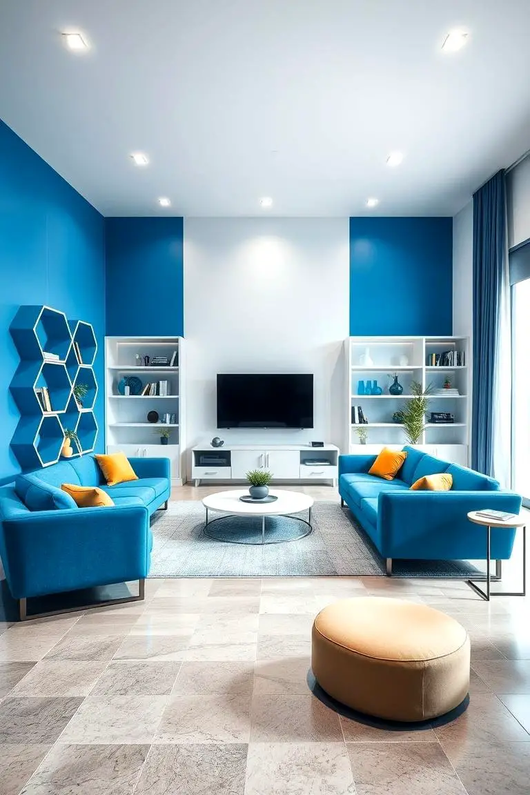 Blue Geometric Modernity