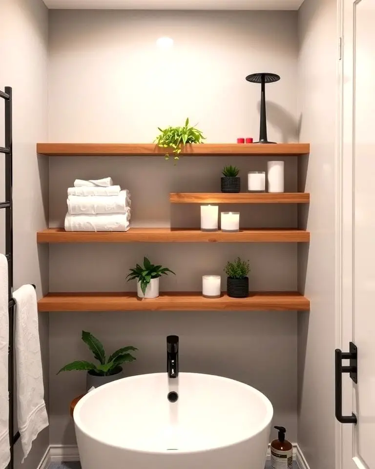 Install Floating Shelves