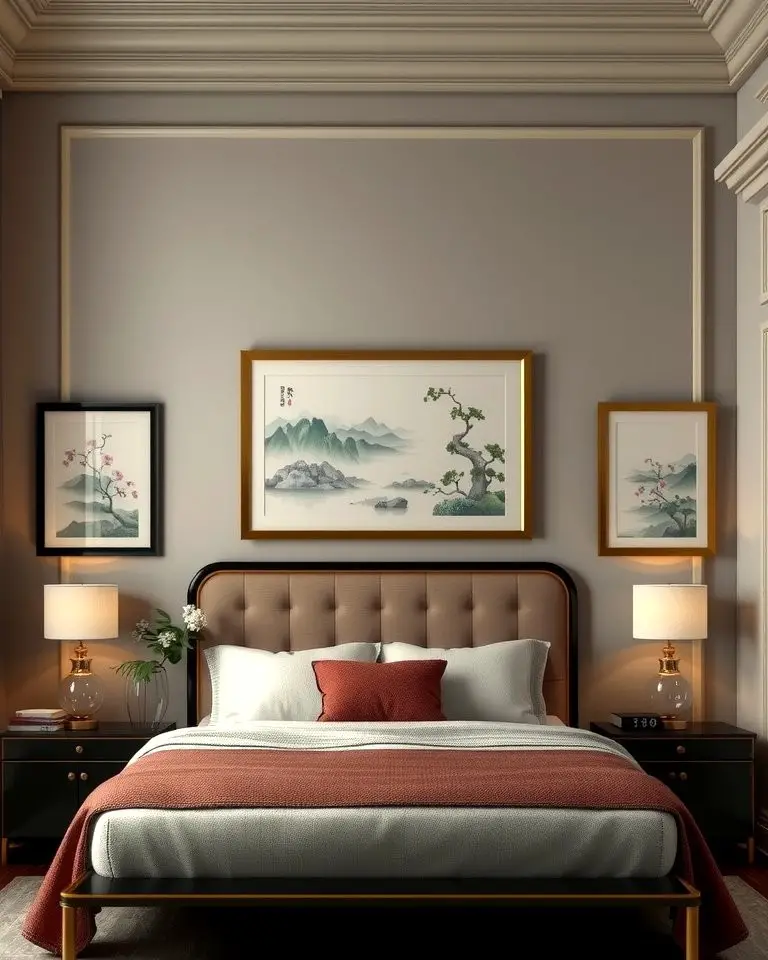 Chinoiserie Wall Art for Subtle Elegance