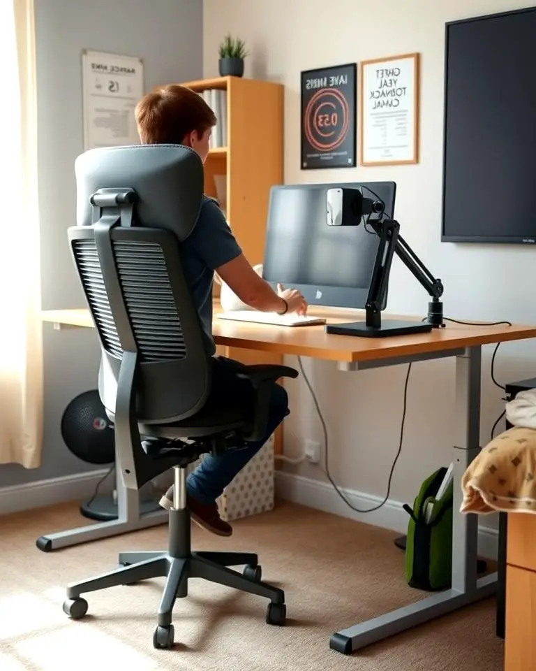 Ergonomic Study Setup