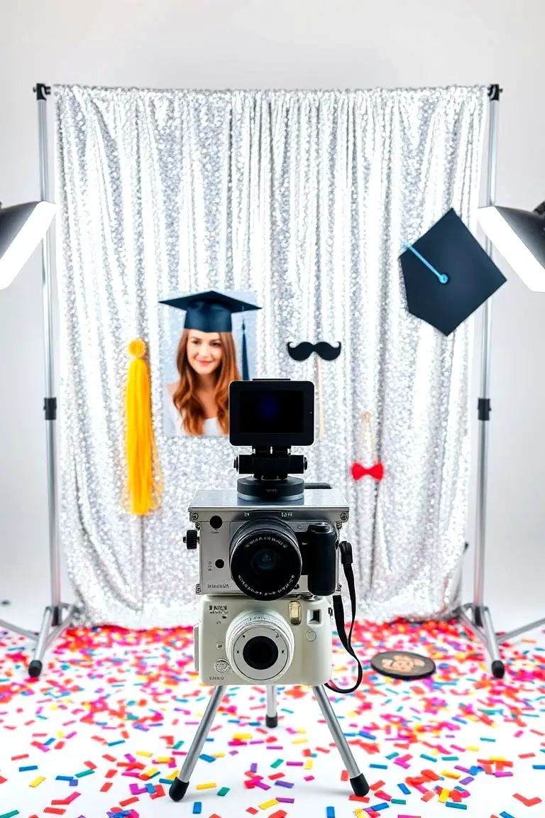 DIY Photo Booth Graduation Party