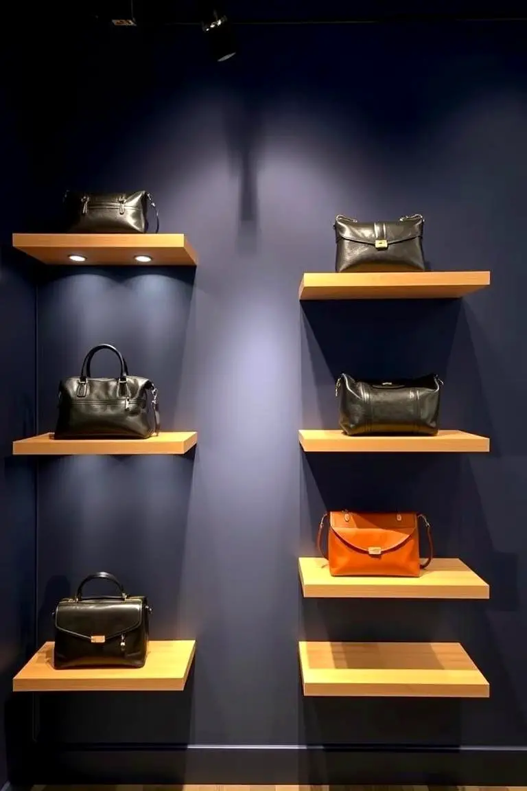 Customized Purse Shelves