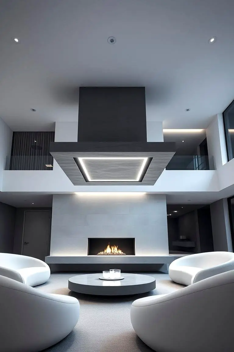 Floating Fireplace Fantasies