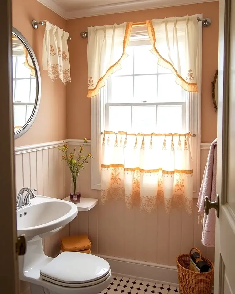 Café Curtains for a Charming Look