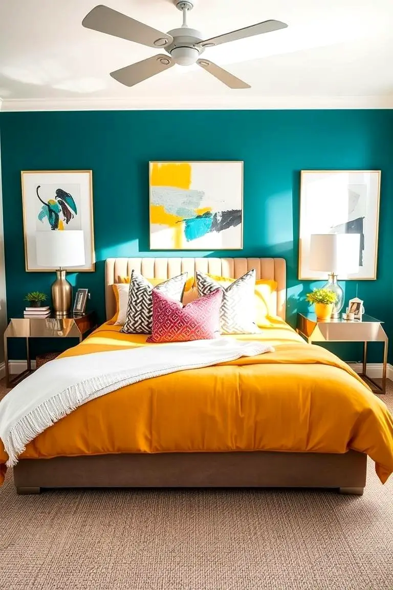 Vibrant Color Accents