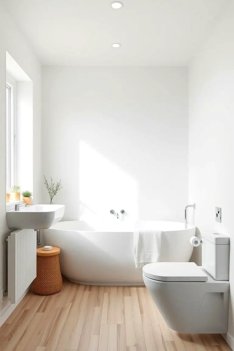 Scandinavian Simplicity Bathroom