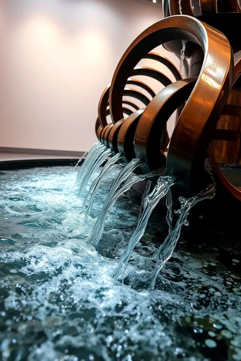 Artistic Water Sculpture