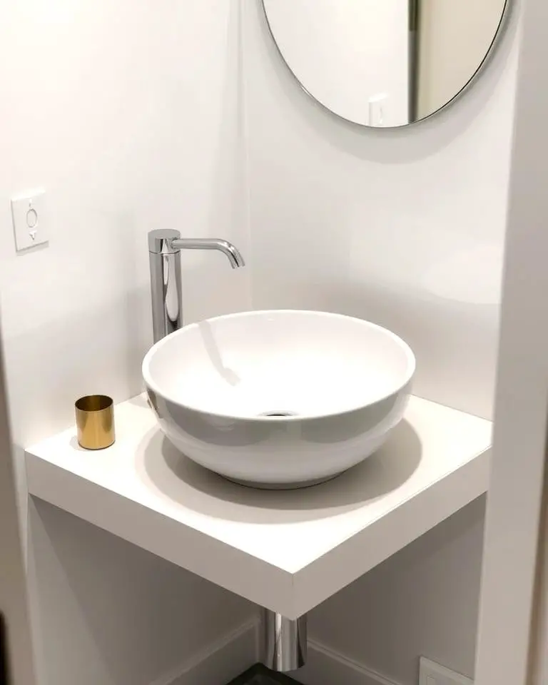 Round Bowl Sinks for Compact Elegance