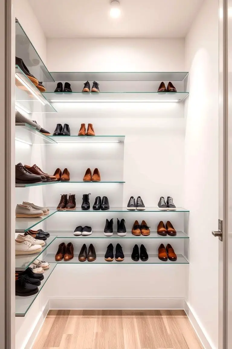 Incorporating Wall-Mounted Shoe Storage