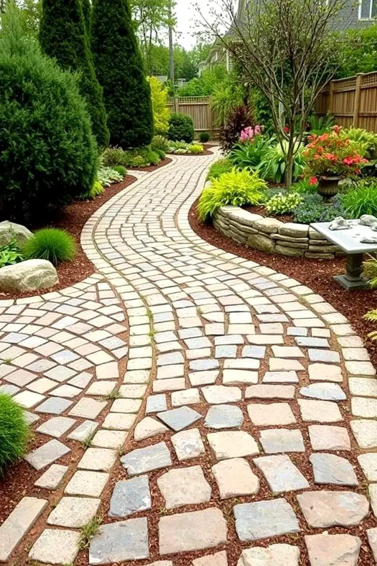 Timeless Cobblestone Paths