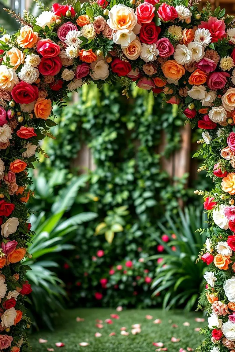 Floral Archway Splendor