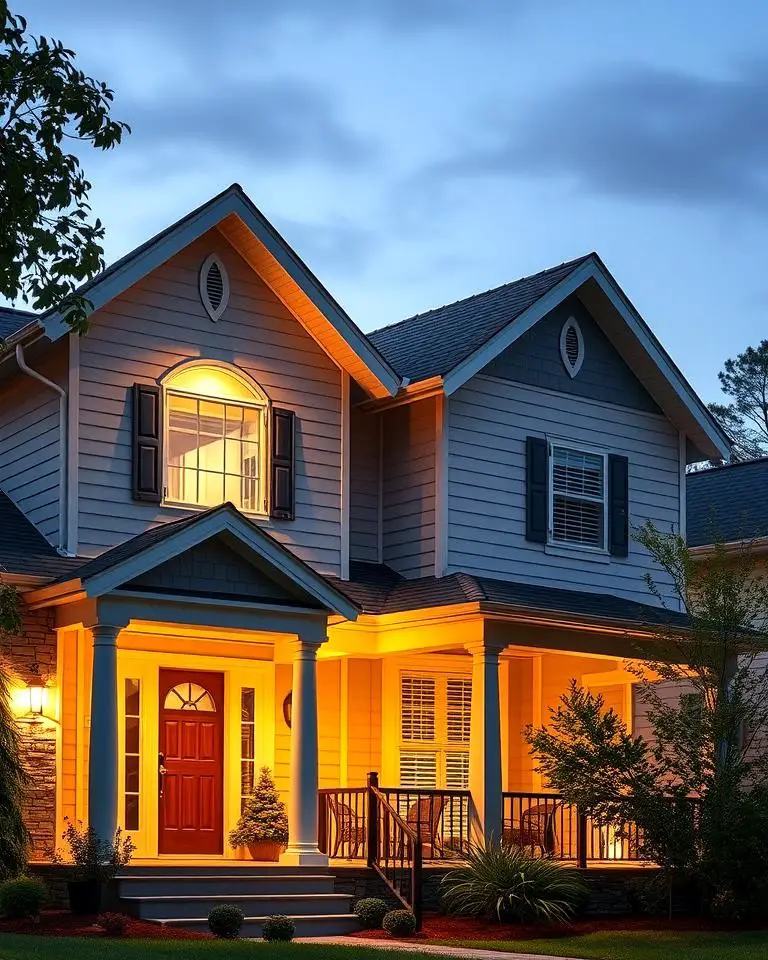 Low-Voltage Soffit Lights for Energy Savings