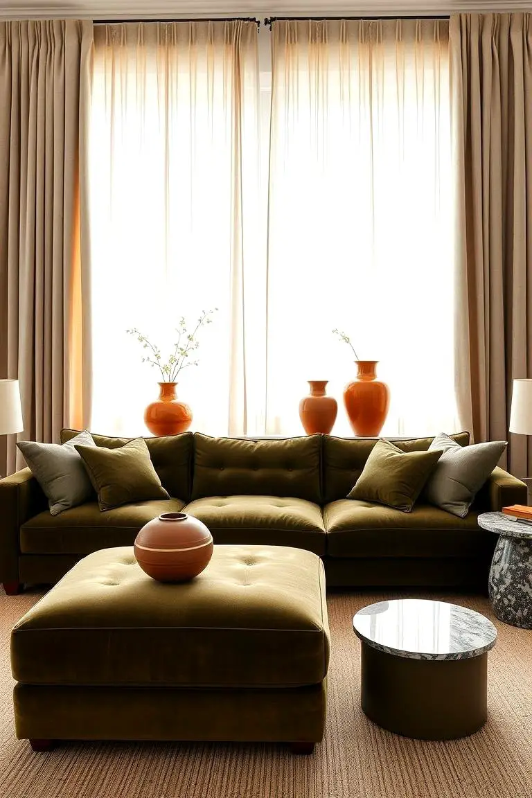 Earth-Toned Furniture Choices