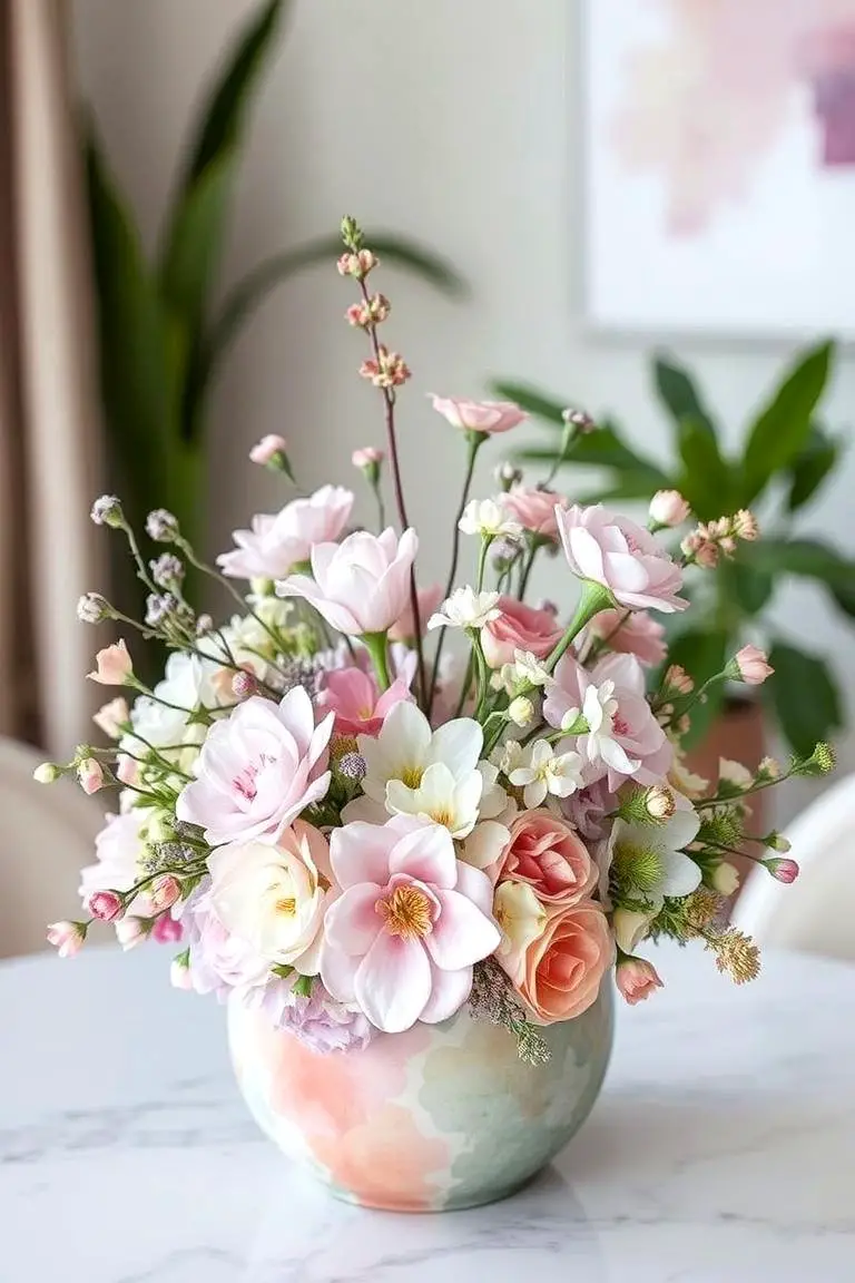 Watercolor Floral Fusion