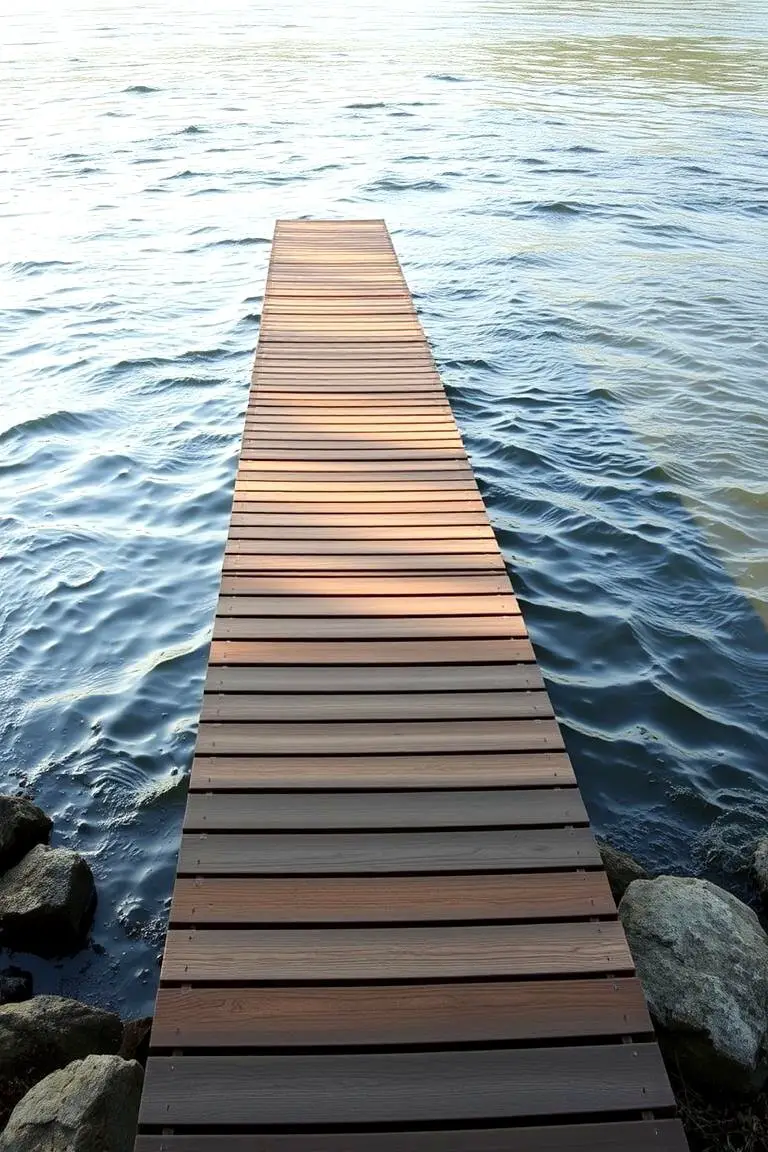 Serene Riverbank Walkway