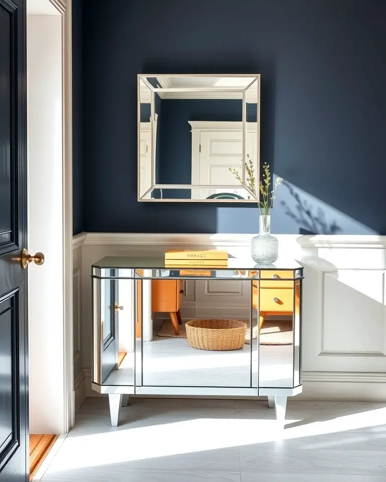 Mirrored Console Table